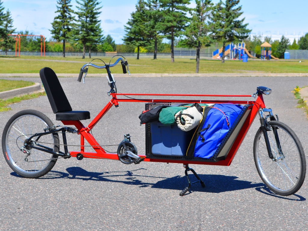 DutchMan Cargo Bike - recumbent cargo bike